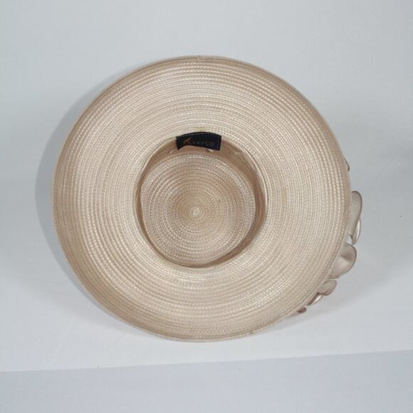 KaKyCo Hat Perfect for Easter with Large Brim and Bow Size 57 cm. main image 6